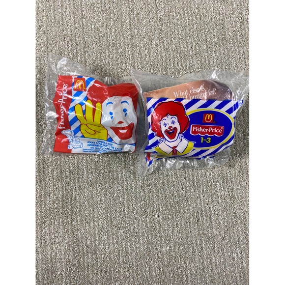 Fisher-Price Other - McDonalds Fisher Price Ronald McDonald Toy Lot Vintage 1998 2001